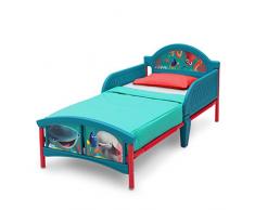 Delta Children Finding Dory Lettino Bambino, Acciaio, Blu, 145.16x76.83x66.68 cm