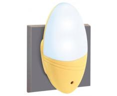 LUCE LED NOTTURNA CON FOTOCELLULA SI ATTIVA AL BUIO E SI DISATTIVA ALLA LUCE DEL GIORNO