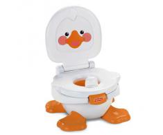 Fisher Price- Baby Gear Vasino dellOchetta 3 in 1, Il Coperchio Si Trasforma in Uno Sgabello Robusto, Multicolore, T6211