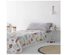 Cotton ARTean Set di Lenzuola per Bambini/Giovani Salburua, Letto da 90 x 190/200, 100% Cotone.