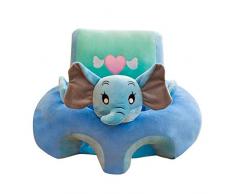 Domybest Poltroncina per Bambini Senza Riempitivo Imparare a Sedersi Poltrona per Bambini Peluche Carina Sedia Divano per Bambini Senza Cotone Copridivano per Divano Bambini Peluche Fai da te