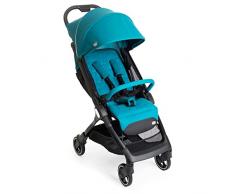 Chicco We Passeggino Leggero E Compatto Da 0 Mesi A 22 Kg, Passeggino Reclinabile, Chiusura Facile Con Una Mano, Capotte Parasole E Parapioggia, Blu, Balsam