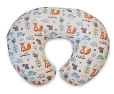 Boppy Supporto Allattamento anche conosciuto come cuscino allattamento per Neonati 0+ Mesi, Forma Ergonomica con Supporto per Mamma e Bambino, Supporto Neonato per Allattamento al Seno e col Biberon