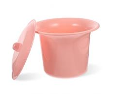PATKAW da Notte WC Portatile con Coperchi Vasino di Plastica Orinatoi Padella Vasi di Urina Secchi Sputacchiera Pipì Brocca per I Bambini Adulti Le Donne in Gravidanza