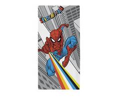Spiderman Ultimate Disney Marvel - Telo da bagno, 100% cotone, multicolore