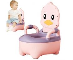 Vasino Per Bambini WC | Potty Toilet Potties Training Chair | Vasino Da Viaggio Per Bambini | Simpatico Vasino Anatra Per Interni Ed Esterni - Vasino Portatile Leggero Per I Viaggi