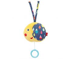 Fehn 055054 - Carillon a forma di luna e amicizia, con carillon e melodia La luna è arrivata calma in ogni situazione – per neonati e bambini