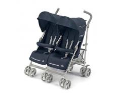 CAM Il mondo del bambino art.850/27 Passeggino Twin Flip, Blu