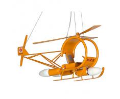 LAMPADA LAMPADARIO CAMERETTA BAMBINI ELICOTTERO GIALLO 4787
