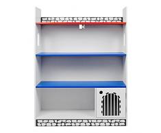 Taylor & Brown Children Kids Book scaffale libreria portaoggetti visualizzazione scaffale Castle Bookshelf