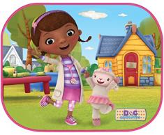 Disney 28214 Dott.ssa Peluche Coppia Tendine Laterali, Multicolore, 44 x 35 cm