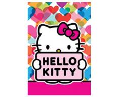 Asciugamano per bambini di Hello Kitty, 40 x 60 cm, colorato
