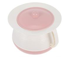 DOITOOL da Notte Vasino di Plastica Orinatoi Portatile Pipì Secchio Padella Vasi di Urina Notte Orinatoio Vasino con Coperchio per La Casa Ufficio Donne in Gravidanza Anziani Bambini
