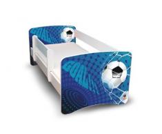 Best For Kids - Lettino per bambini, 90 x 180 cm, con protezione anti-caduta, design 44