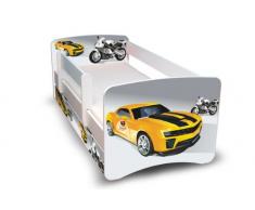 Best For Kids Letto per Bambini 80x160 con Protezione + cassetto 34 Designs (Re.