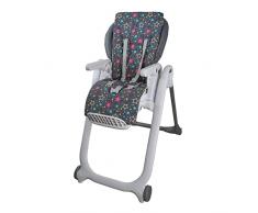 BEYOBUY Copri Seggiolone Pappa Universale, Materassino Passeggino, Memory Foam Alta Qualità, Cotone 100%, Imbottitura Seggiolone, Copriseduta Passeggino, Cuscino Seggiolone Passeggino Universale
