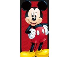 Disney Asciugamano da Spiaggia, Poliestere, Multicolore, 70 x 140 cm