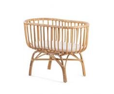 Childhome - Mini culla in rattan, unisex, 8040