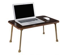 Tavolo da campeggio all'aperto, titolare grande vassoio letto NNEWVANTE Laptop Desk giro scrivania pieghevole portatile in piedi lettura colazione vassoio per gli studenti a terra il caffè Bambini Boy Color