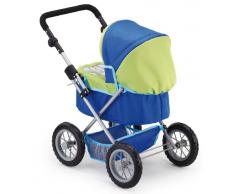 Bayer Design 13044 - Passeggino per bambole Trendy blu/verde
