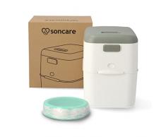 Soncare Secchio per pannolini con ricariche NENE | Set iniziale | Sistema ecologico | Antibatterico ottenuto in modo sostenibile