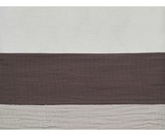 Letto per bambini, 120 x 150 cm, rotondo, in cotone castagno