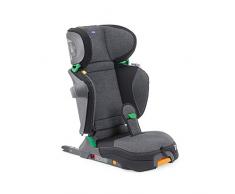 Chicco Fold&Go I-Size Seggiolino Auto 15-36 Kg, Bambini 3-12 Anni, Grigio, 47 x 46 x 67 cm