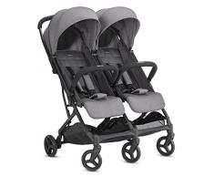 Inglesina Twin Sketch, Passeggino Gemellare, Grigio