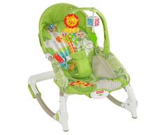 Fisher Price Baby Gear BCD28 - Seggiolino Dondolino da Viaggio Cuccioli della Natura