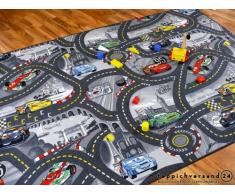 Snapstyle Disney Cars - Tappeto Gioco Bambini - Grigio - 17 Dimensioni