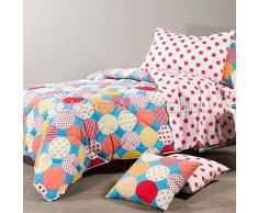 Caleffi - Trapunta Candy Geometrico Singolo Blu