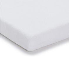 Julius Zöllner, Lenzuolo per lettino con angoli elasticizzati, Bianco (Weiß), 60 x 120 cm/70 x 140 cm