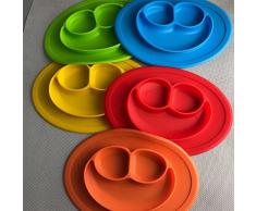 Set tavolo in silicone/Un ciotola per bambini, neonati e bambini, portatile, un, senza BPA attraverso FDA zugelassenes Stoviglie, spuelmaschinentauglich, mikrowellentauglich