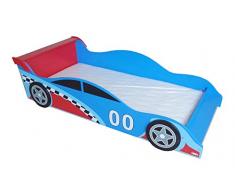 Kiddi Style Mobile Lettino A Forma Di Macchina Per Bambini in Legno