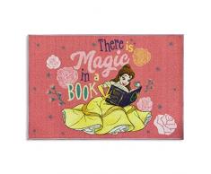 Nada Home Tappeto Antiscivolo cameretta Principesse Bambini Disney Princess 80x120 cm 4949