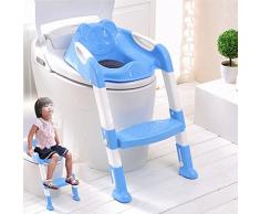 SQ Pro blu Teddie Baby training WC vasino sedile con scaletta