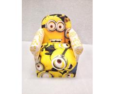 Inspire Homes - Poltroncina per bambini, motivo: Minions