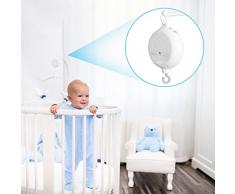 Carillon Mobile Per Culla Campana Da Letto, Carillon A 35 Melodie Campanello Per Letto Elettrico Carillon Musicale A Batteria Volume Regolabile Campana Per Letto Mobile Per Culla