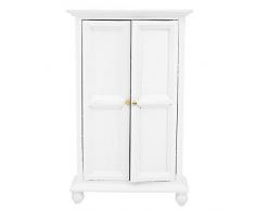 1:12 Cassetto armadio in legno, bianco Mobili camera da letto in miniatura giocattolo Mini vetrina Mobili casa delle bambole Decorazione Accessori per bambini Educativi Fai finta giocare Giocattoli