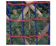 Rete Rampicanti, Rete Arrampicata Bambini Arrampicanti Amaca Corda Nylon Portagiochi Giochi Scalata Cargo Climbing Playground Parco Amache su Misura,per Bimbi Rampicanti Esterni,Colorata,14mm