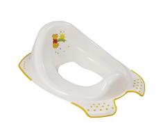 keeeper Seggiolino Riduttore per WC Winnie the Pooh, Da 18 Mesi a 4 Anni circa, Funzione Antiscivolo, Ewa, Bianco