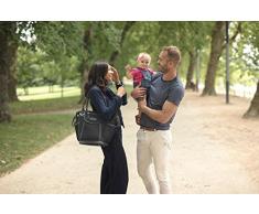 Babymoov A043585 Borsa Fasciatoio Daily, Nero