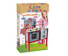 Teorema 40494 Cucina Giocattolo con Accessori, Legno