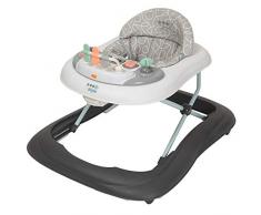 ib style® LEMO |Girello bambino | Luce e melodia | EN 1273:2005 | Bianco-Grigio