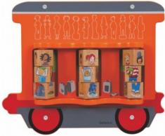 Hape 23641 - Gioco da Parete Treno/Bambini