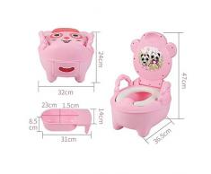 Kuqiqi Vasino, Toilette, Vasino, Vasino per Neonati, Toilette per l'addestramento per Bambini, Rainer per Bambini Bambini/Maniglie. Robusto, Confortevole, Sicuro, costruito con Antiscivolo e antis