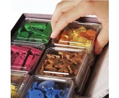 DV Giochi DVG9501 - Geekbox contenitore in plastica per custodire pedine e segnalini dei giochi da tavolo