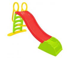 Mochtoys Scivolo per Bambini, Stabile, Grande (Rosso)