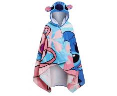 Disney Bambini Principessa Asciugamano Con Cappuccio 100% Cotone Ragazze Poncho Grande Telo Da Bagno Per Bambini Spiaggia Piscina Avvolgere Caldo Nuoto Cambiare Coprire Up