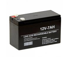 BATTERIA AL PIOMBO RICARICABILE 12V 7AH 20hr Per allarmi antifurti ups lampade di emergenza giocattoli peg perego 7,2Ah 7,5Ah